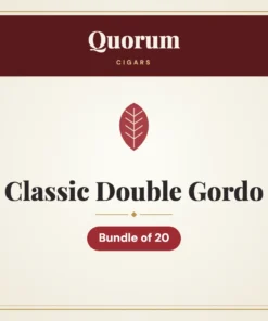 Quorum Classic Double Gordo Cigars – Bundle of 20