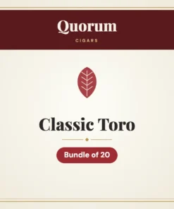 Quorum Classic Toro Cigars – Bundle of 20