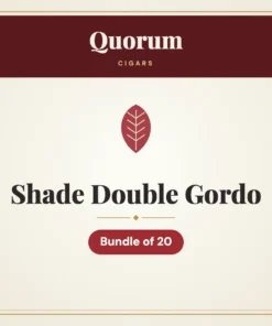 Quorum Shade Double Gordo Cigars – Bundle of 20