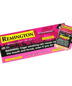 Remington Strawberry Filtered Cigars – 10 Packs of 20
