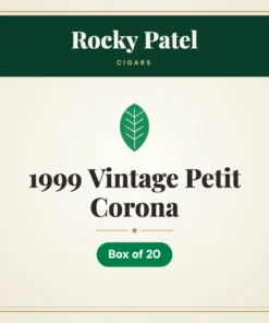 Rocky Patel 1999 Vintage Petit Corona Cigars – Box of 20