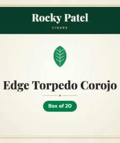 Rocky Patel Edge Torpedo Corojo Cigars – Box of 20