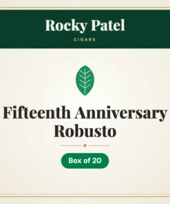 Rocky Patel Fifteenth Anniversary Robusto Cigars – Box of 20