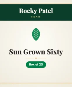 Rocky Patel Sun Grown Sixty Cigars – Box of 20