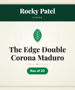 Rocky Patel The Edge Double Corona Maduro Cigars – Box of 20