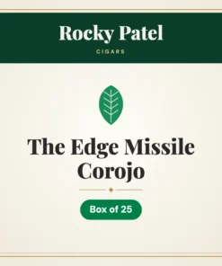 Rocky Patel The Edge Missile Corojo Cigars – Box of 25