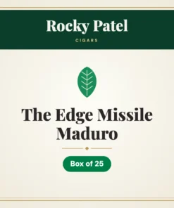 Rocky Patel The Edge Missile Maduro Cigars – Box of 25