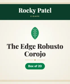 Rocky Patel The Edge Robusto Corojo Cigars – Box of 20