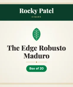 Rocky Patel The Edge Robusto Maduro Cigars – Box of 20