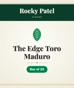 Rocky Patel The Edge Toro Maduro Cigars – Box of 20