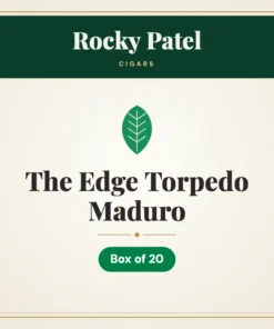 Rocky Patel The Edge Torpedo Maduro Cigars – Box of 20