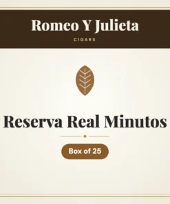 Romeo Y Julieta Reserva Real Minutos Cigars – Box of 25