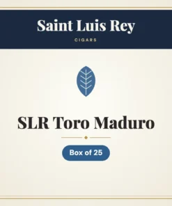 Saint Luis Rey SLR Toro Maduro Cigars – Box of 25