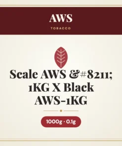 Scale AWS – 1KG 1000g X 0.1g Black AWS-1KG
