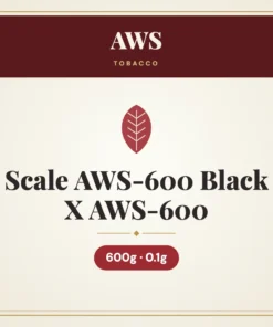Scale AWS-600 Black 600g X 0.1g AWS-600