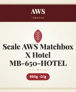 Scale AWS Matchbox 650g X 0.1g Hotel MB-650-HOTEL