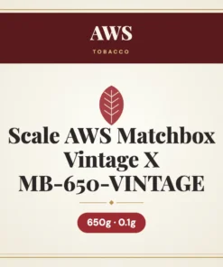 Scale AWS Matchbox Vintage 650g X 0.1g MB-650-VINTAGE