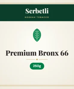 Serbetli Premium Bronx 66 Hookah Tobacco – 250g