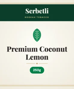 Serbetli Premium Coconut Lemon Hookah Tobacco – 250g