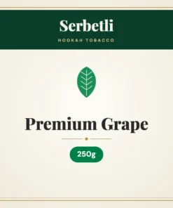 Serbetli Premium Grape Hookah Tobacco 250g