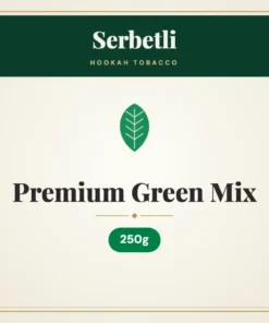 Serbetli Premium Green Mix Hookah Tobacco 250g