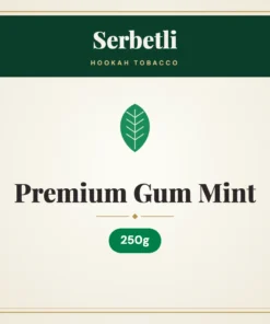 Serbetli Premium Gum Mint Hookah Tobacco 250g
