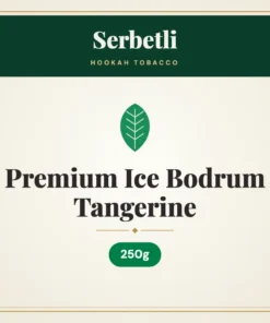 Serbetli Premium Ice Bodrum Tangerine Hookah Tobacco 250g