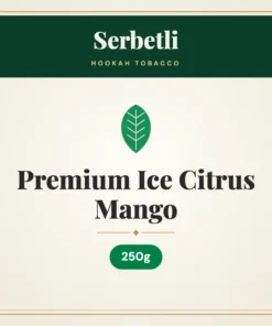 Serbetli Premium Ice Citrus Mango Hookah Tobacco 250g