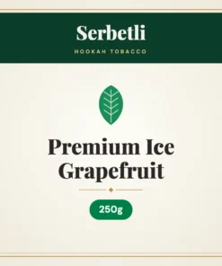 Serbetli Premium Ice Grapefruit Hookah Tobacco 250g