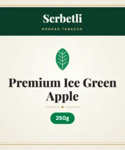 Serbetli Premium Ice Green Apple Hookah Tobacco 250g