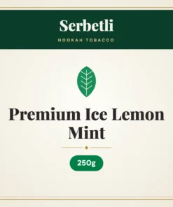 Serbetli Premium Ice Lemon Mint Hookah Tobacco 250g