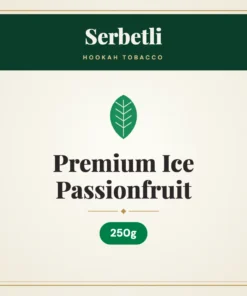 Serbetli Premium Ice Passionfruit Hookah Tobacco – 250g