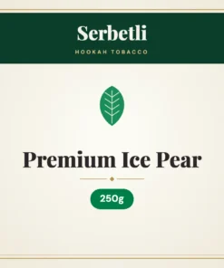 Serbetli Premium Ice Pear Hookah Tobacco – 250g