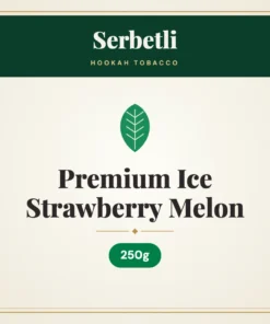 Serbetli Premium Ice Strawberry Melon Hookah Tobacco 250g