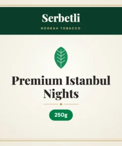 Serbetli Premium Istanbul Nights Hookah Tobacco 250g