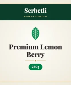 Serbetli Premium Lemon Berry Hookah Tobacco – 250g