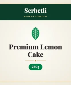 Serbetli Premium Lemon Cake Hookah Tobacco 250g