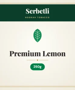 Serbetli Premium Lemon Hookah Tobacco 250g