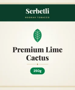 Serbetli Premium Lime Cactus Hookah Tobacco – 250g