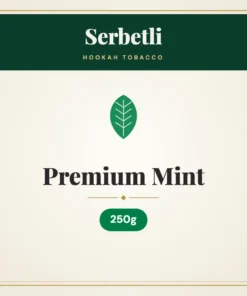 Serbetli Premium Mint Hookah Tobacco 250g