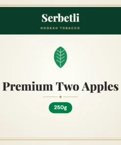 Serbetli Premium Two Apples Hookah Tobacco 250g