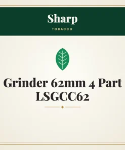 Sharp Grinder 62mm 4 Part LSGCC62