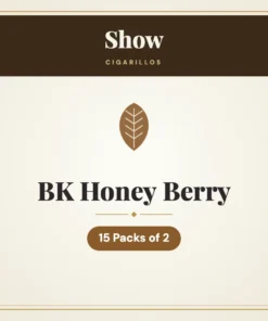 Show BK Honey Berry Cigarillos – 15 Packs of 2
