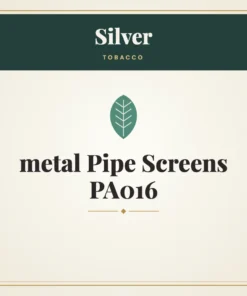 Silver metal Pipe Screens PA016