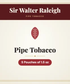 Sir Walter Raleigh Pipe Tobacco – 5 Pouches of 1.5 oz