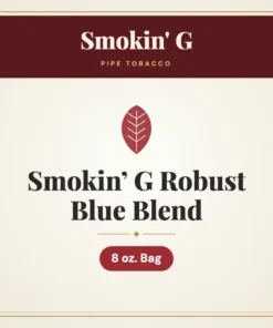 Smokin’ G Robust Blue Blend Pipe Tobacco – 8 oz. Bag
