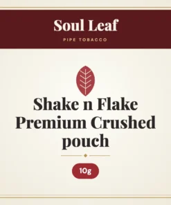 Soul Leaf Shake n Flake Premium Crushed pouch Pipe Tobacco – 10g