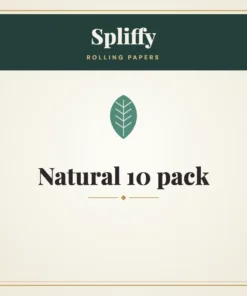 Spliffy Natural 10 pack Rolling Papers