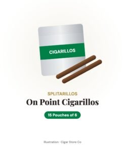 Splitarillos On Point Cigarillos – 15 Pouches of 6