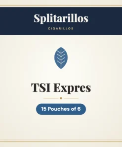 Splitarillos TSI Expres Cigarillos – 15 Pouches of 6